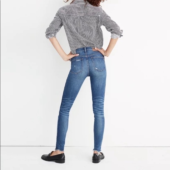 Madewell 9’ High Rise Skinny Jeans Size 26 - Picture 4 of 17